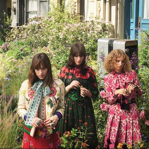 Dakota Johnson, Petra Collins and Hari Nef radiate in Gucci 